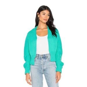 Free People Glow For It Chunky Cardigan Sweater